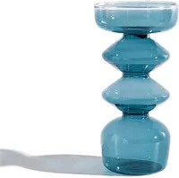 Curved glass vase, Amazon