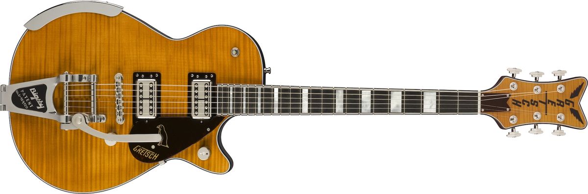 Gretsch G6134TFM-NH Nigel Hendroff Signature Penguin Amber Flame