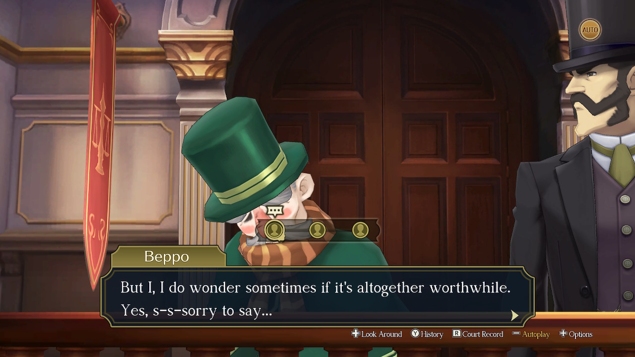 The Great Ace Attorney Chronicles Bippo Testimony