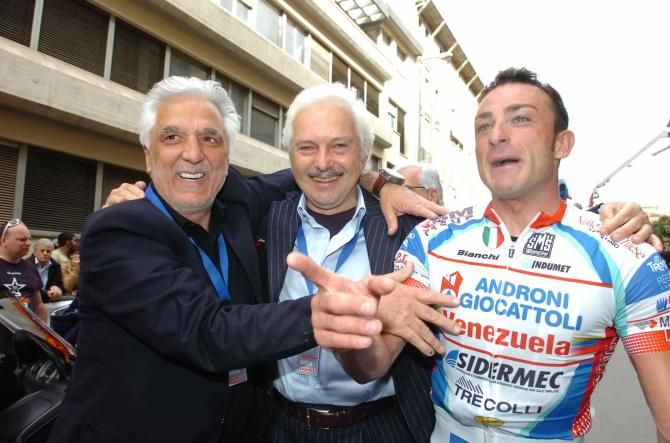 Smiles all round after Mattia Gavazzi (Androni Venezuela) took out the Giro della Toscana