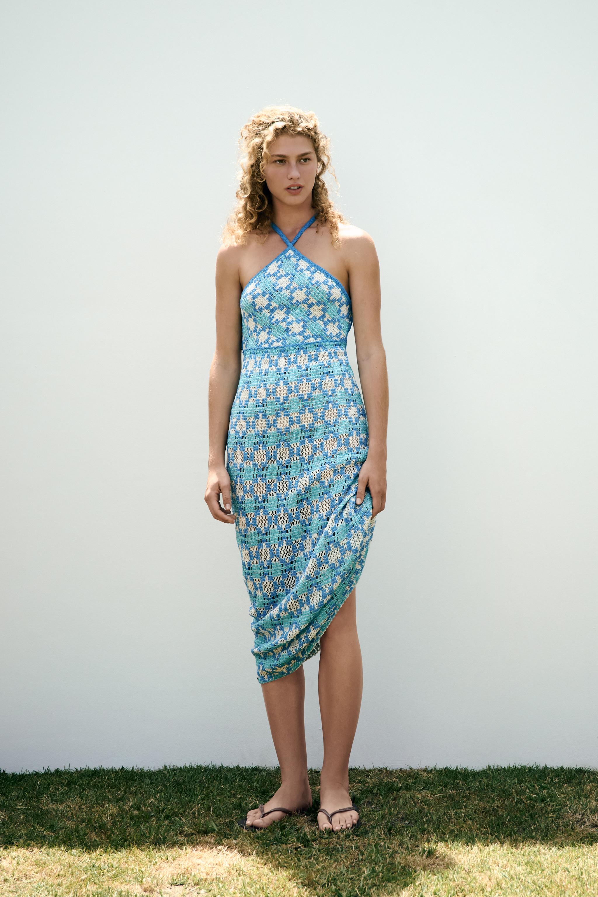 Knit Halter Dress