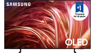 Samsung S85D OLED TV on white