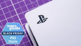 PS5 logo on a PS5 Pro console