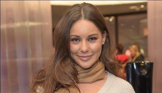 Louise Thompson gave birth earlier this month