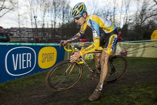 Quinten Hermans came in third place in Diegem