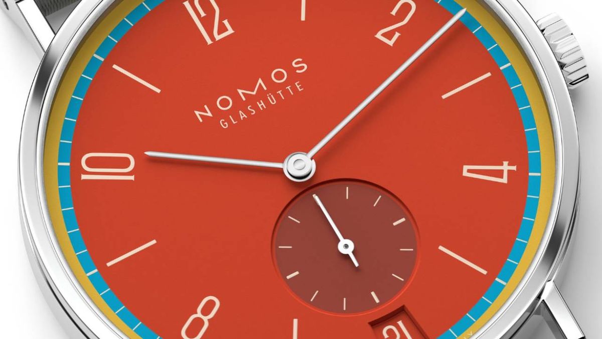 Nomos marks 175 years with the Tangente 38 Date in 31 different colours - Vimarsana News