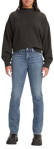 Levi's Women's 314 Shaping Straight Jeans, Lapis Gem, 30w / 30l