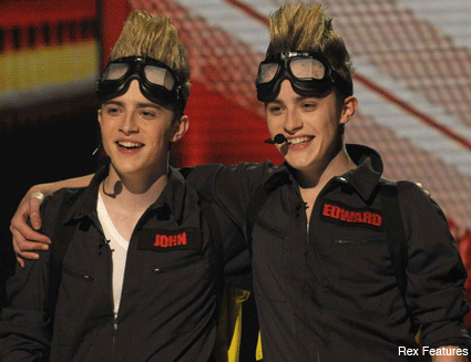 John & Edward Grimes - Celebrity News - Marie Claire