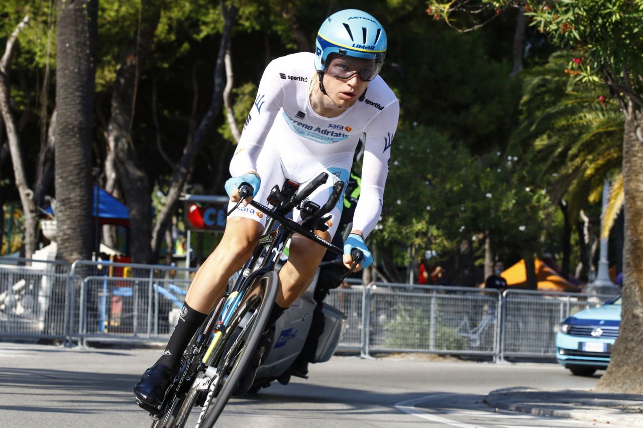Tirreno Adriatico 2020 55th Edition 8th stage San Benedetto del Tronto San Benedetto del Tronto 101 km 14092020 Aleksandr Vlasov RUS Astana Pro Team photo Roberto BettiniBettiniPhoto2020