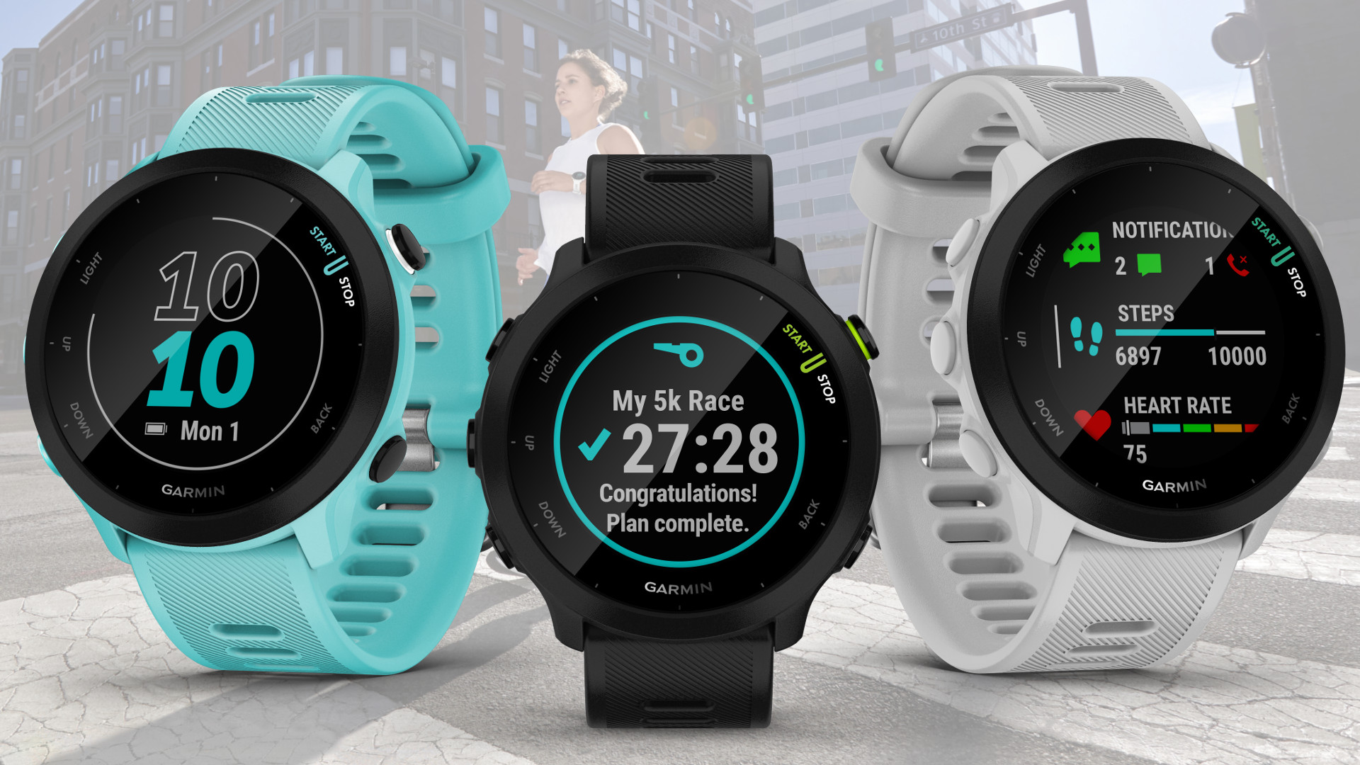 New Garmin Forerunner 55 is beginnerfriendly but packed with training