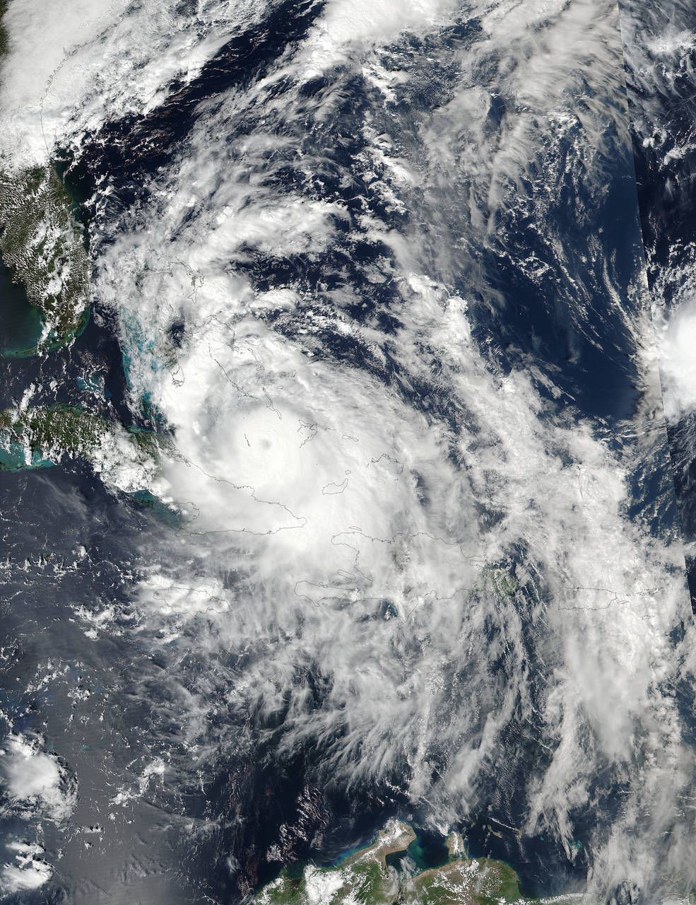 NASA Hurricane Matthew