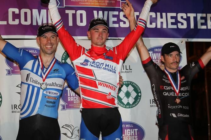 The final result: 2nd place,Karl Menzies (UnitedHealthCare Pro Cycling Team) 1st place, Luke Keough (UnitedHealthCare Pro Cycling Team) 3rd place, Bruno Langlois (Garneau Quebecor) Congratulations to all!