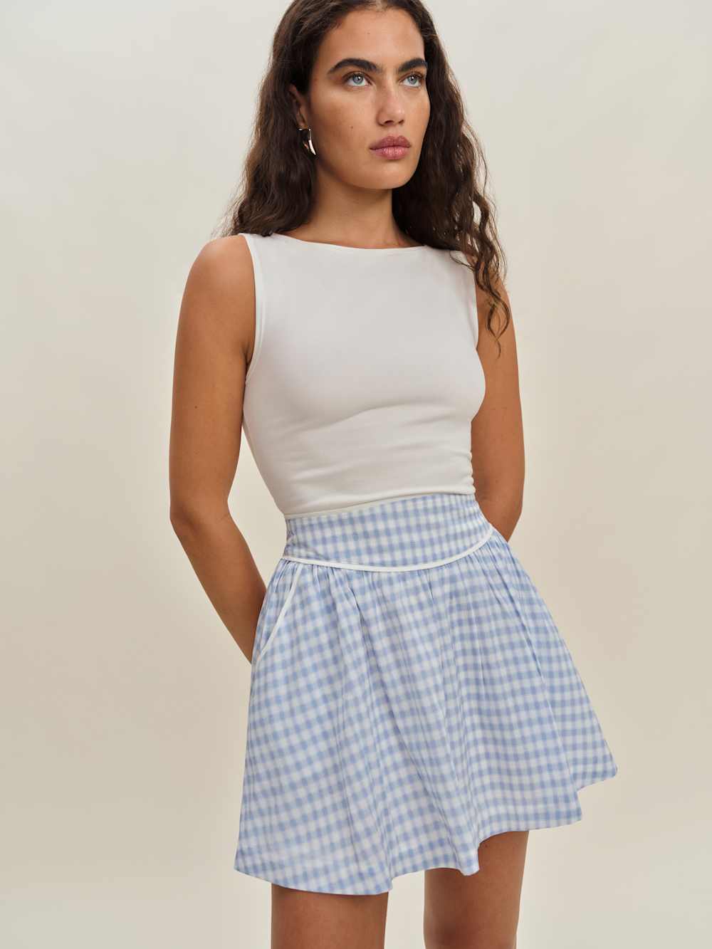 Flute blowing skirt