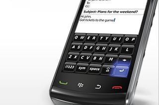 BlackBerry Storm2 keypad