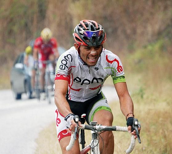Colombian rider Francisco Colorado finished the stage in fifth.