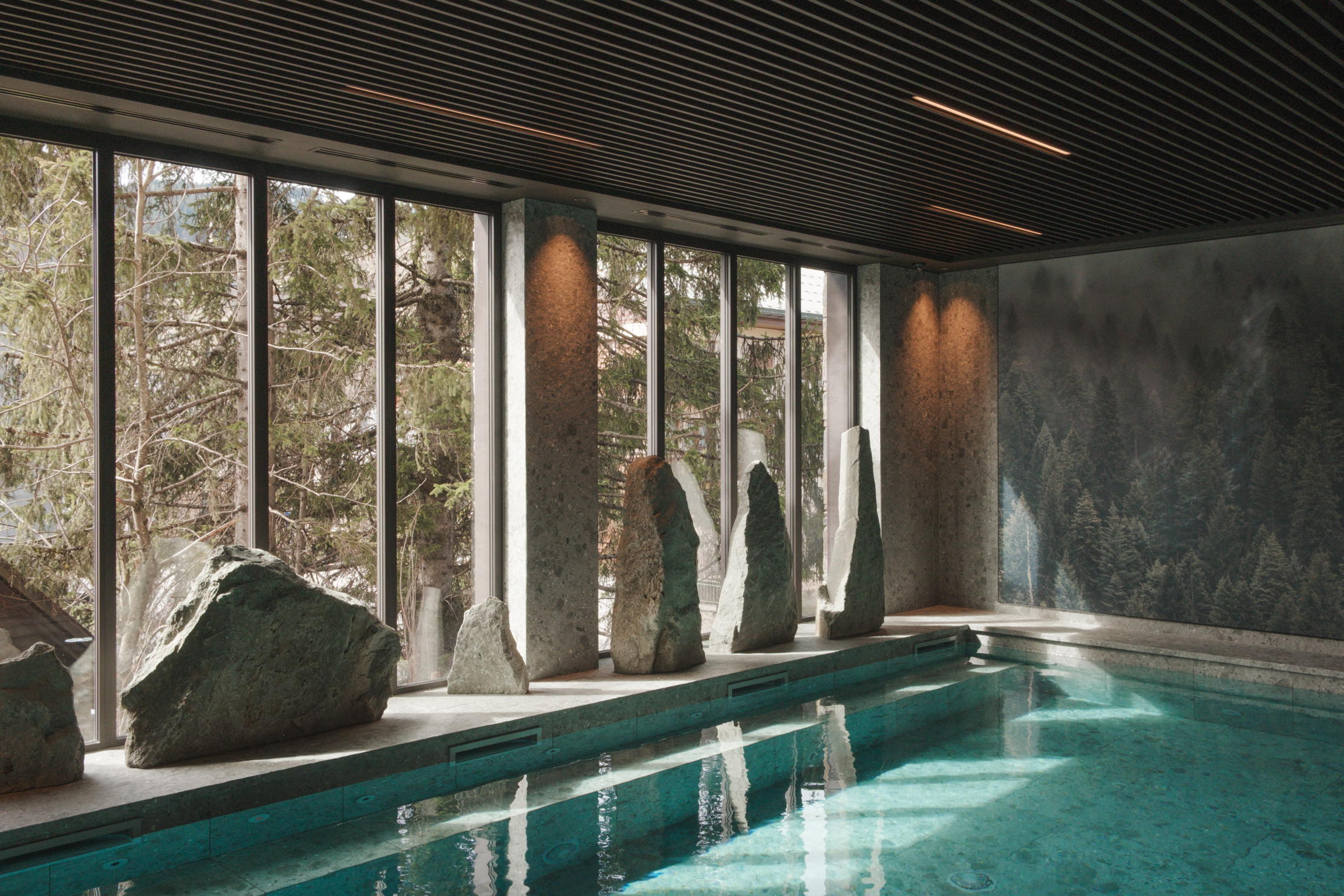 Interior of Lodge Park in Megeve