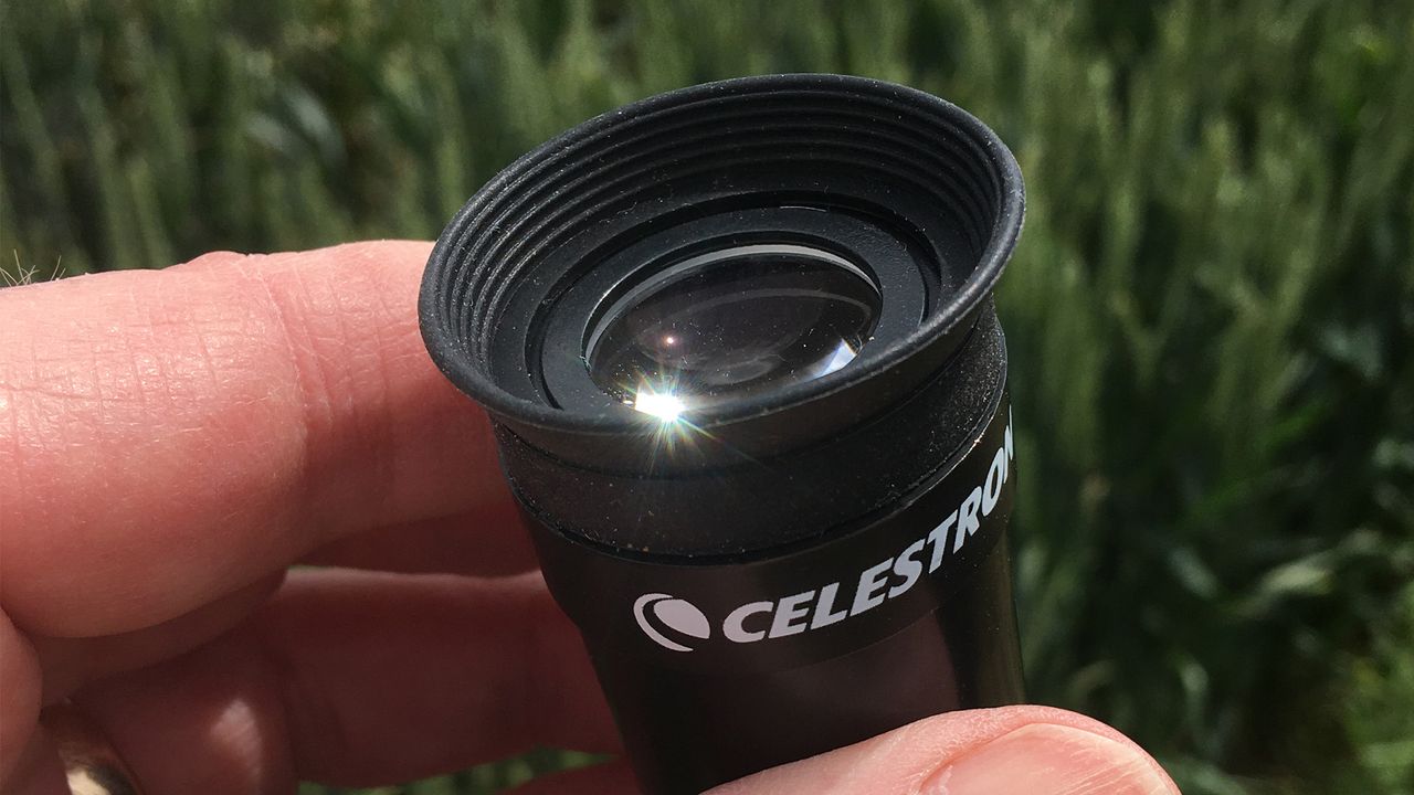 Close up of the 20mm eyepiece