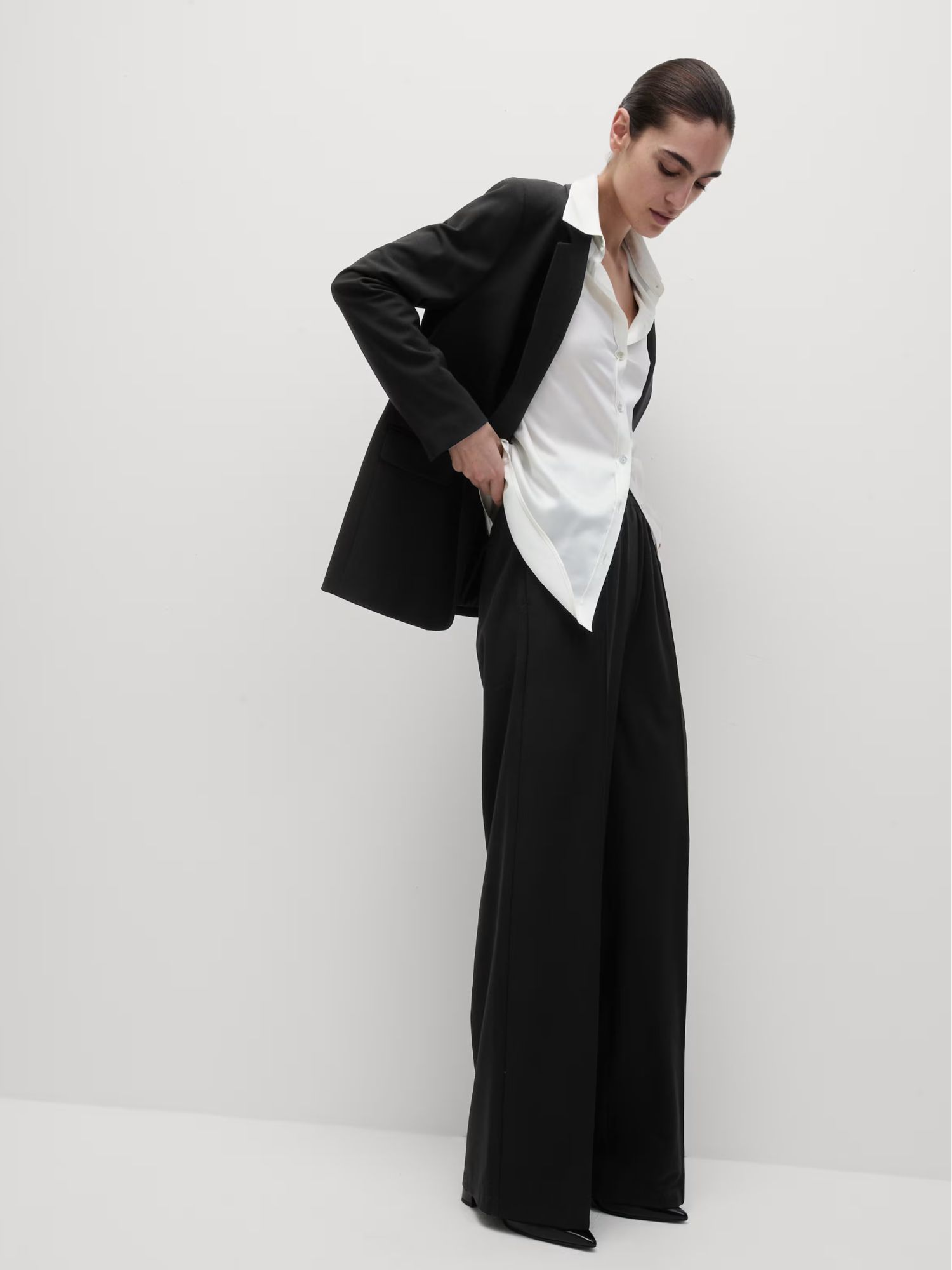 M&amp;amp;S Wide-leg Trousers
