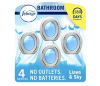 Febreze  Bathroom Air Freshener (4 Pack) 