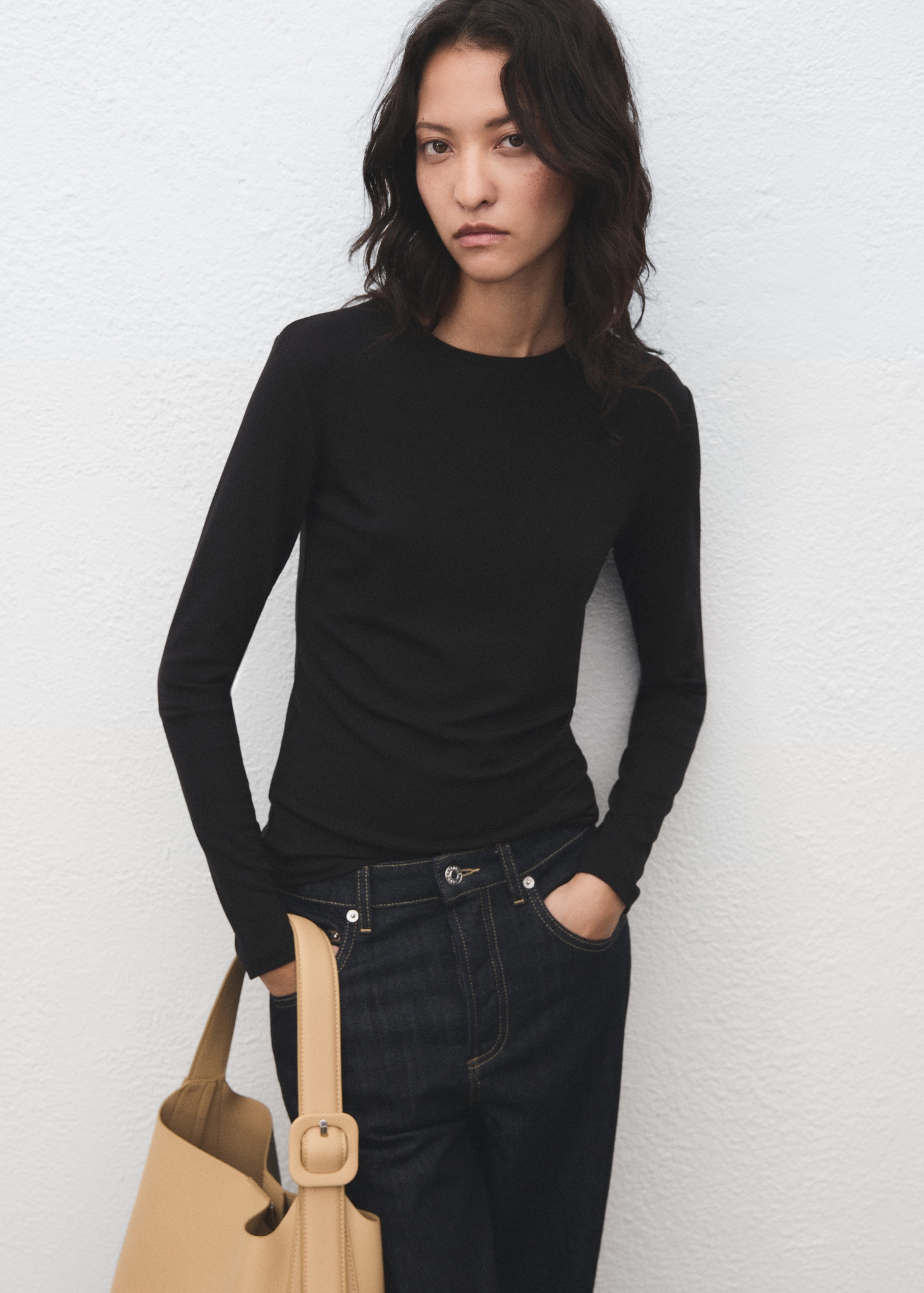 Long Sleeve T-Shirt - Women | Mango United Kingdom
