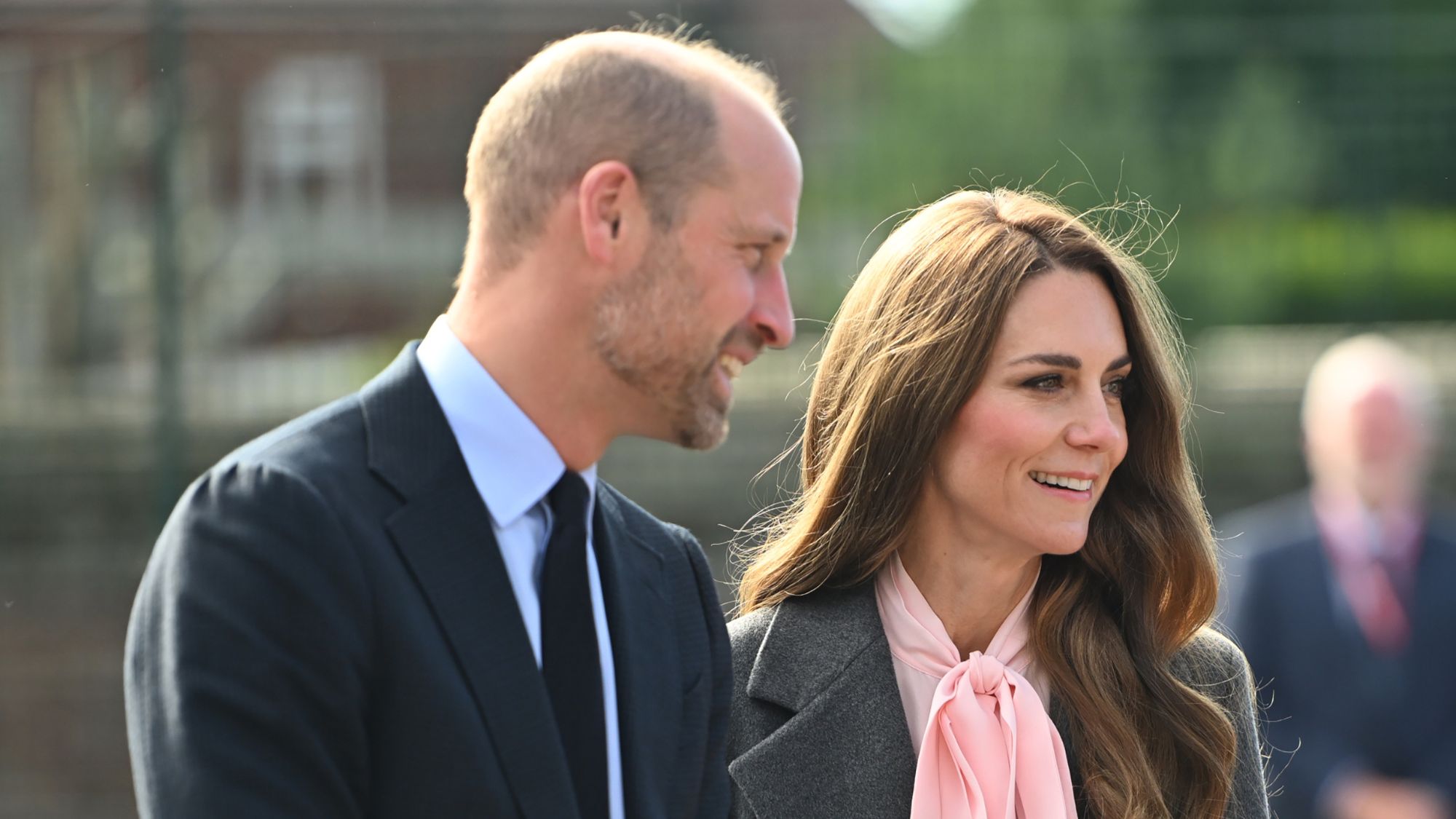 The Prince and Princess of Wales visit Southport