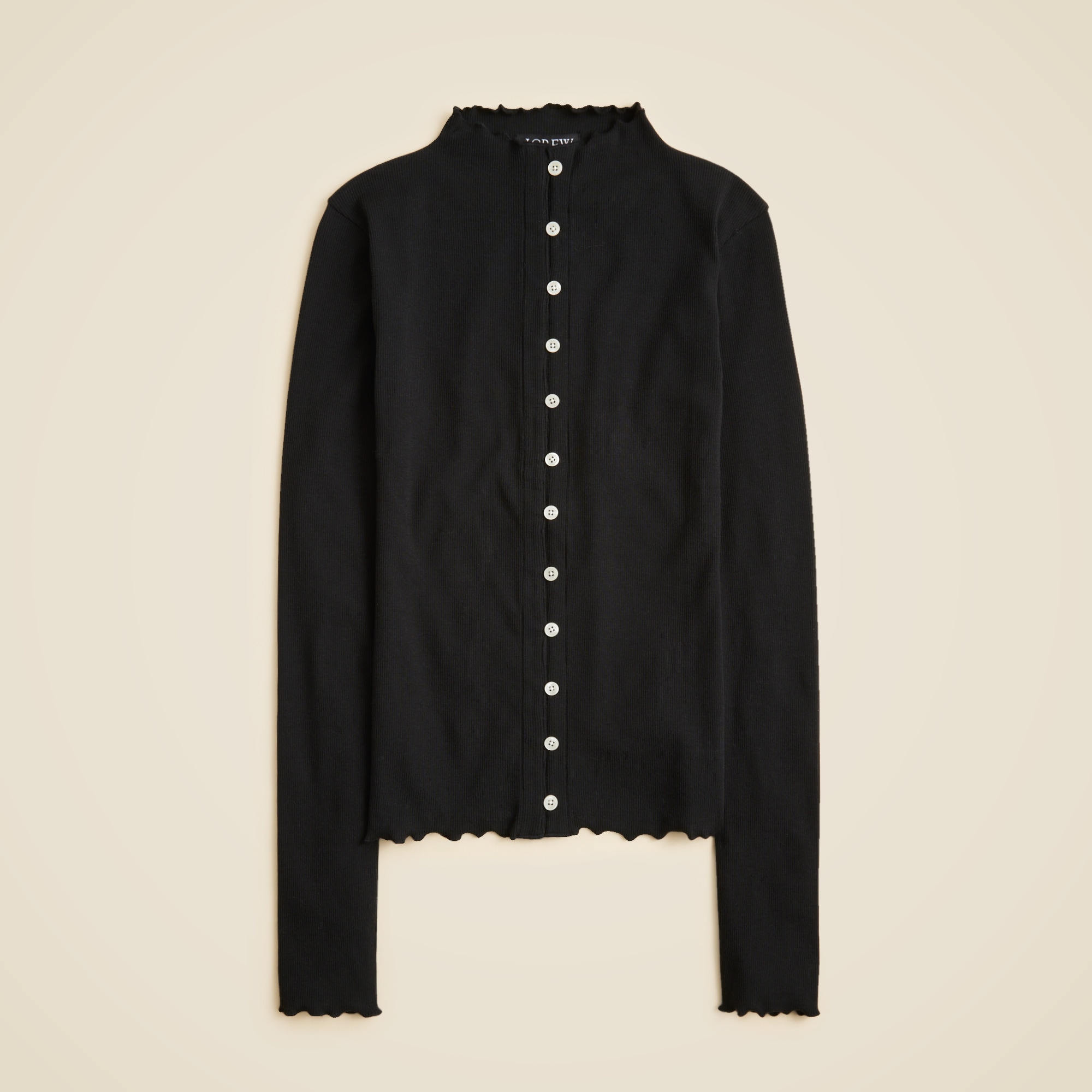 Perfect Rib Cardigan Top