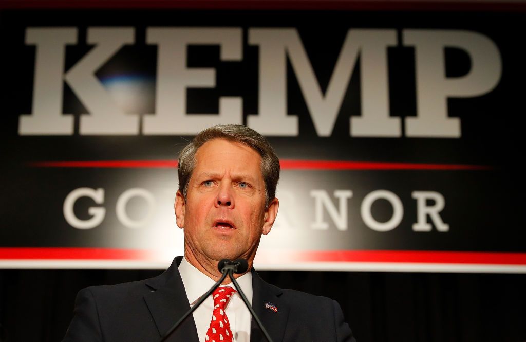 Brian Kemp.