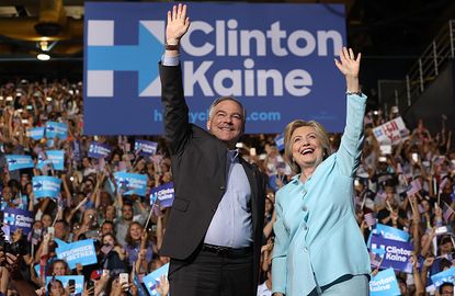 Hillary Clinton's running mate Tim Kaine reportedly disagrees with her on an anti-abortion amendment.