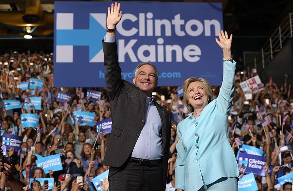 Hillary Clinton&amp;#039;s running mate Tim Kaine reportedly disagrees with her on an anti-abortion amendment.