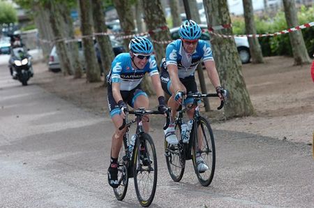 Daniel Martin and Sebastien Rosseler (Garmin Barracuda)