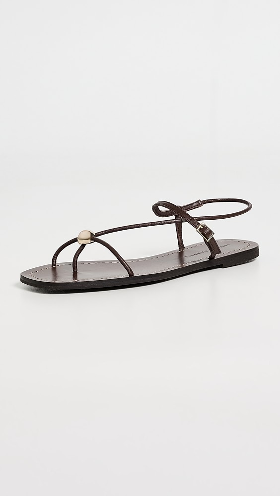 Loeffler Randall Lara Strappy Flat Sandals