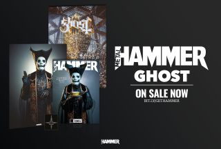 Ghost on the new issue of Metal Hammer