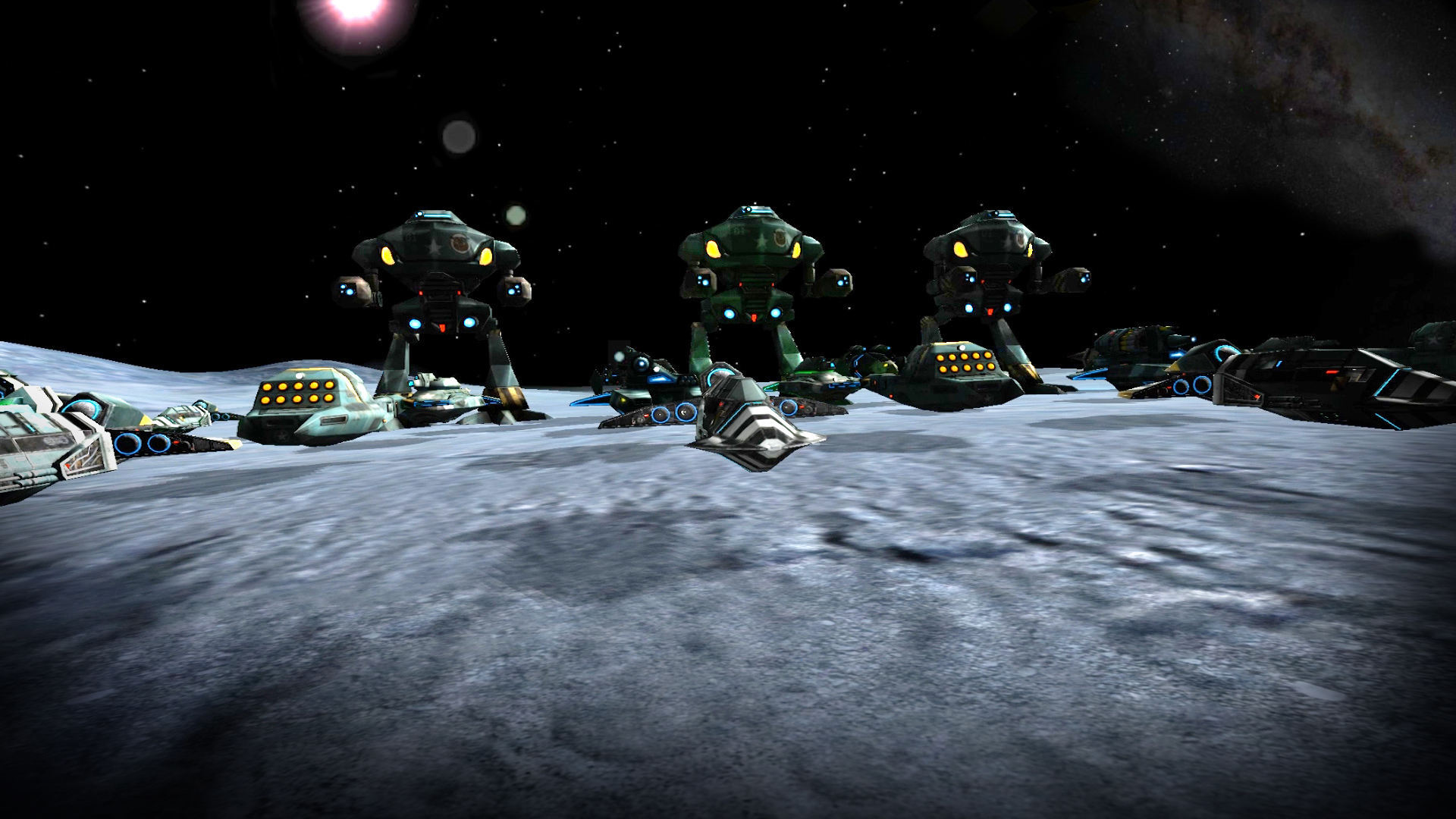 An army of space-based forces.