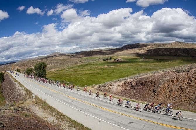The valley between Gunnison and Monarch Pass on stage 3