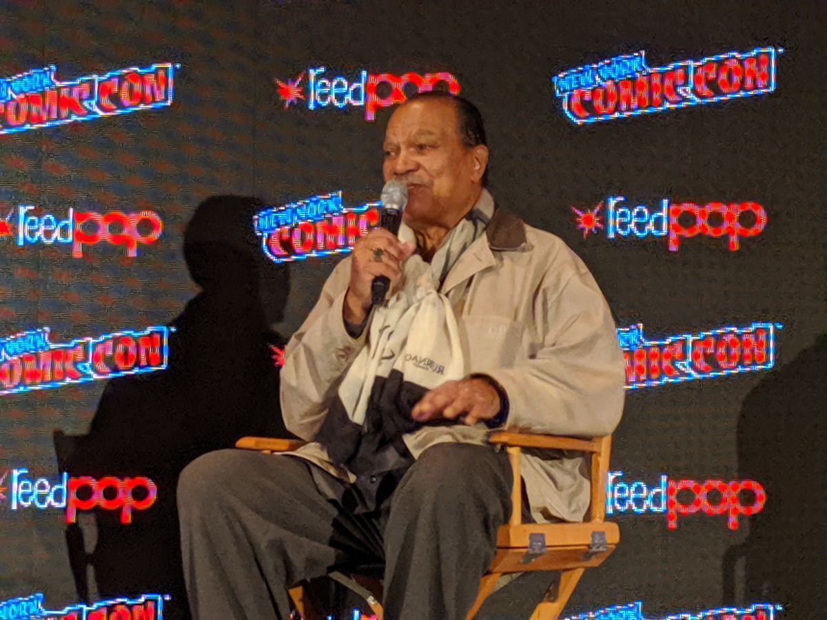 Billy Dee Williams chats about everything from &quot;Star Wars&quot; to Mars at New York Comic Con on Oct. 4, 2019. 