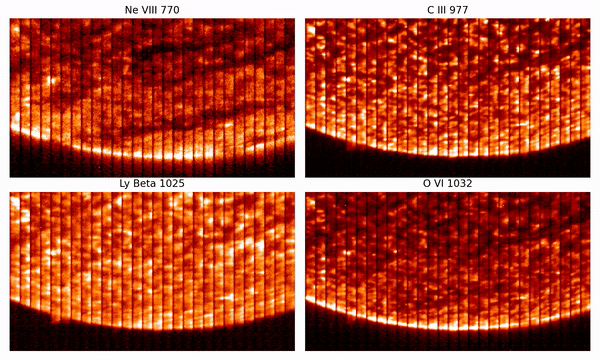 El planeta Mercurio se acerca al disco solar en estas secuencias de video capturadas por el instrumento SPICE de Solar Orbiter.