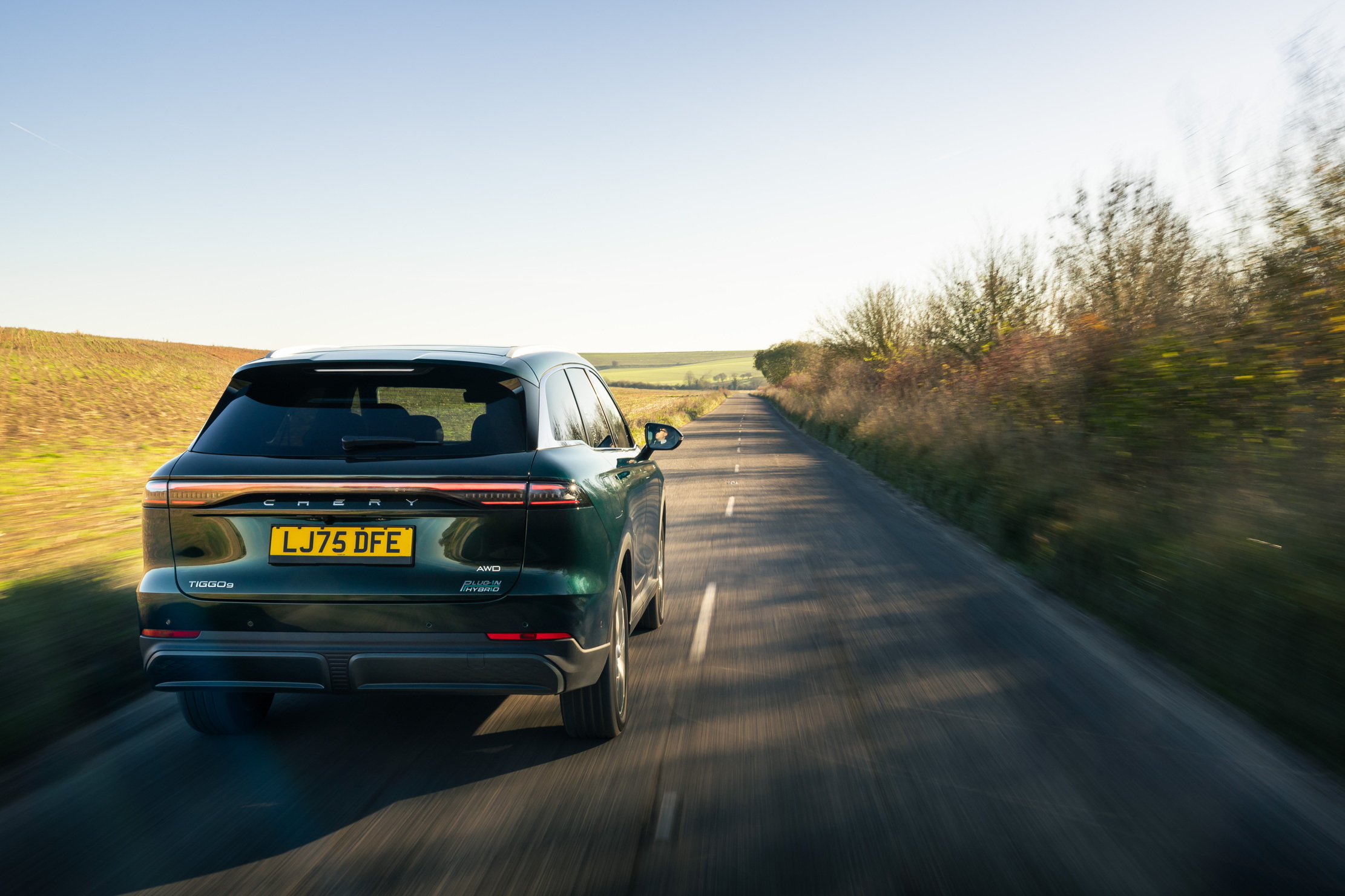 Exterior and interior of chery Tiggo 9