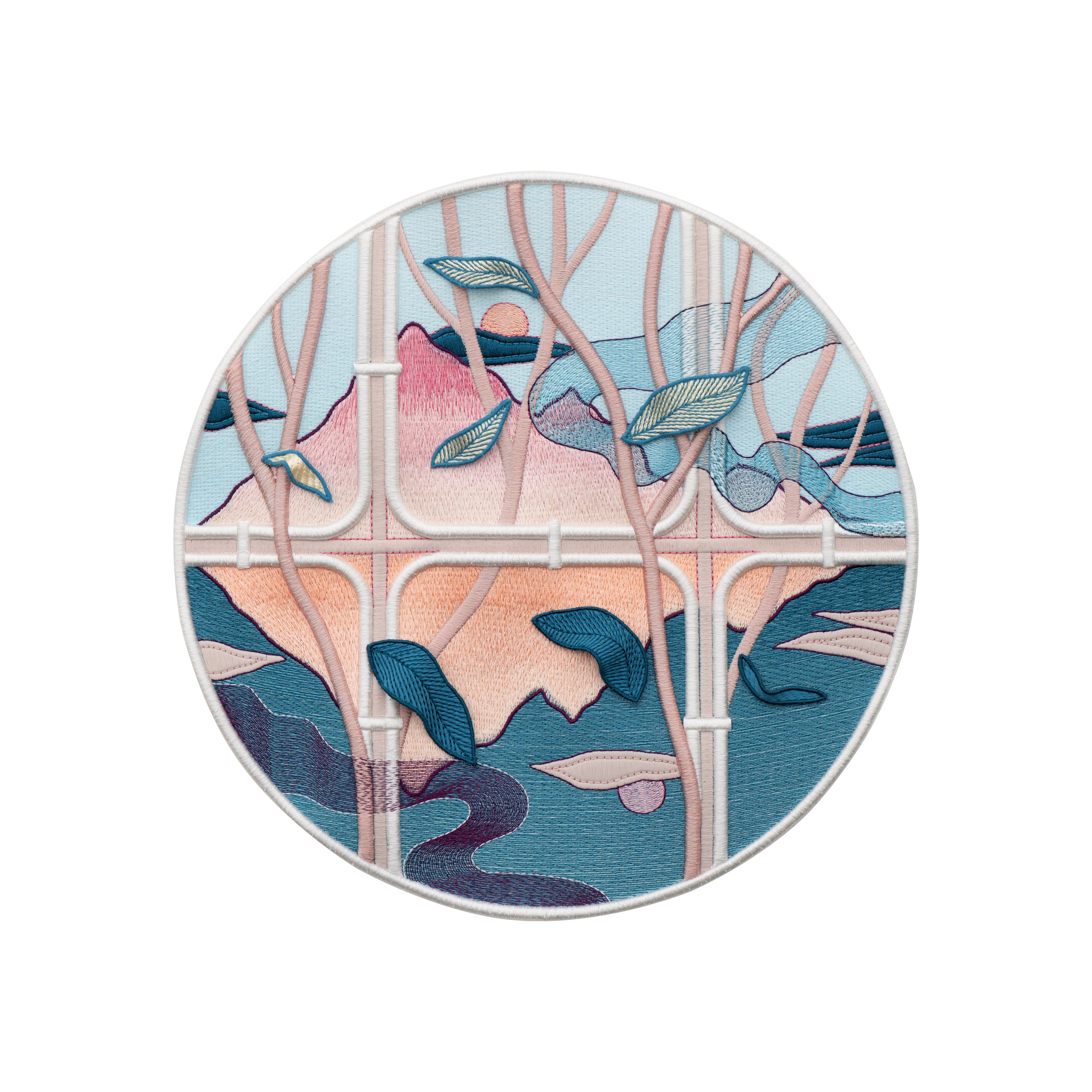 Hvass and Hannibal artwork embroidered by Range Rover