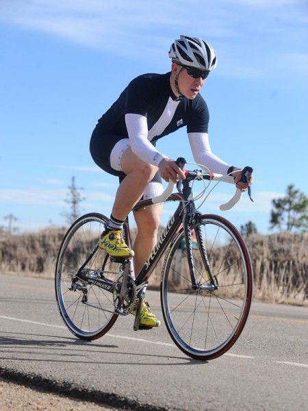 The Tarmac is a race bike through and through with quick handling and sharp reflexes.