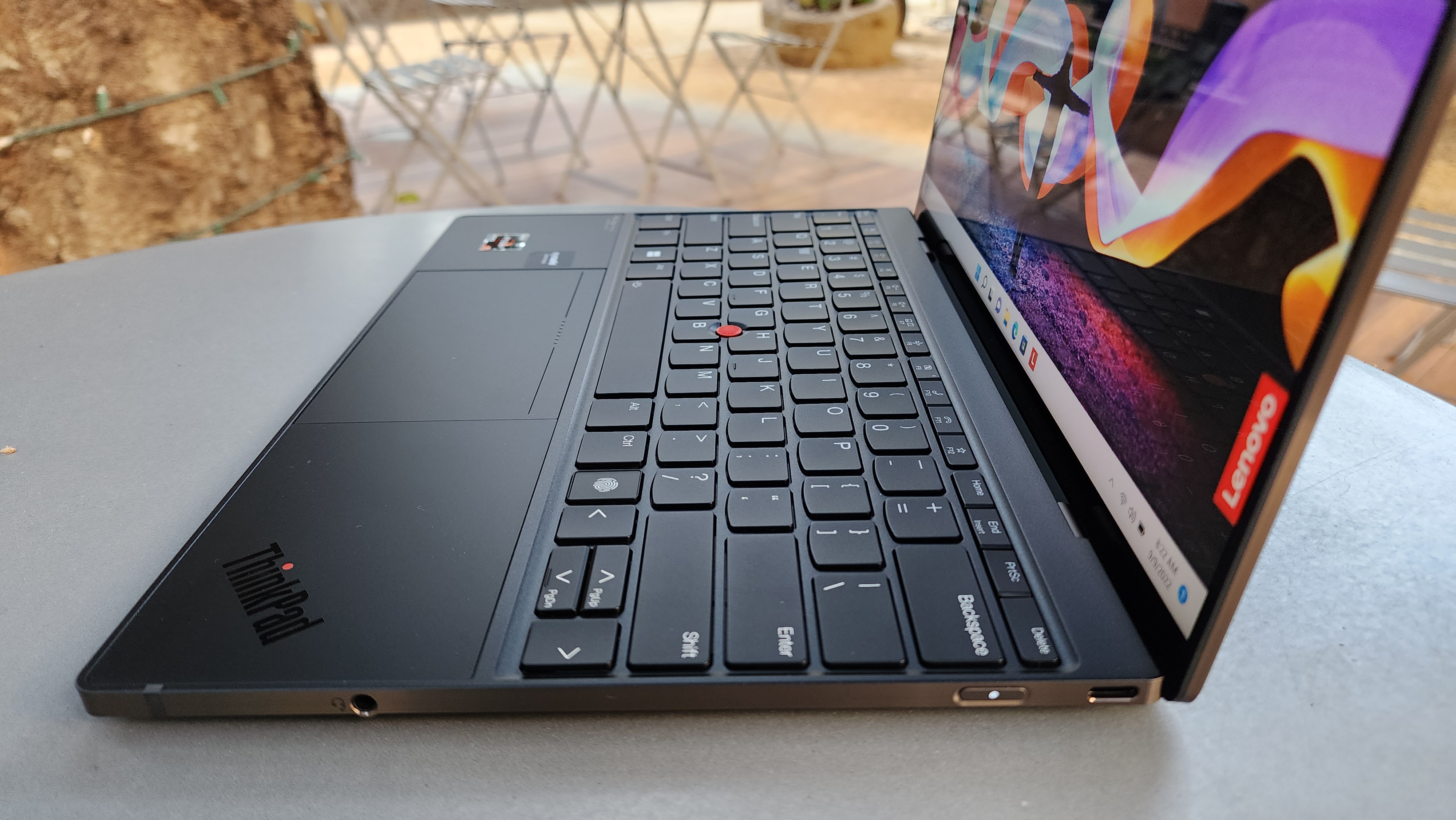 Copper accents on ThinkPad Z13
