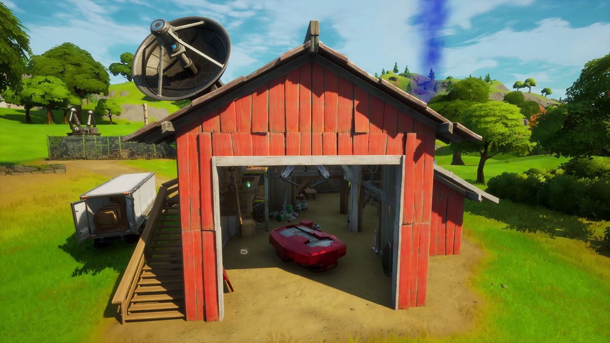 Fortnite Stark Workshop location