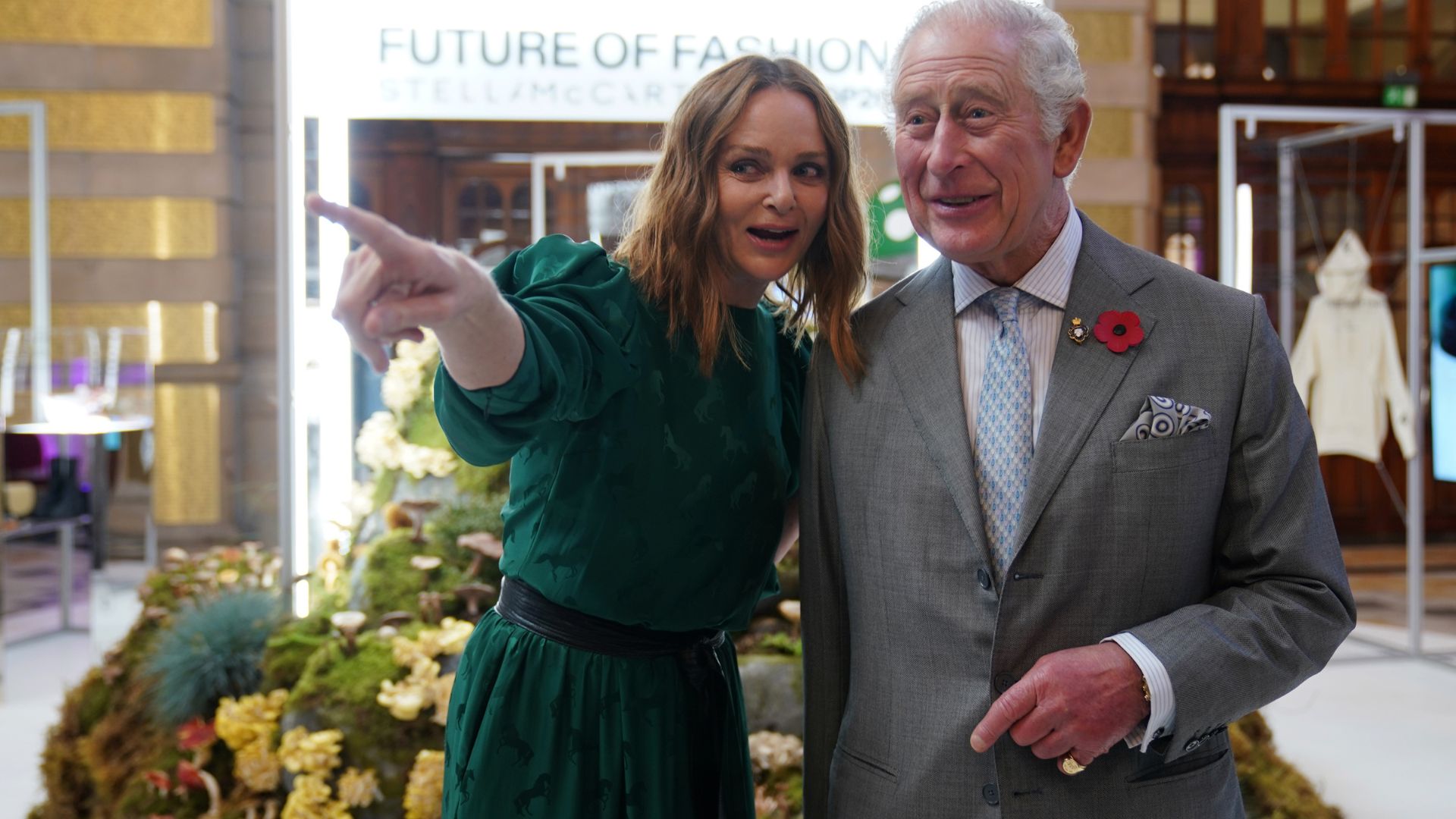 Stella McCartney and King Charles