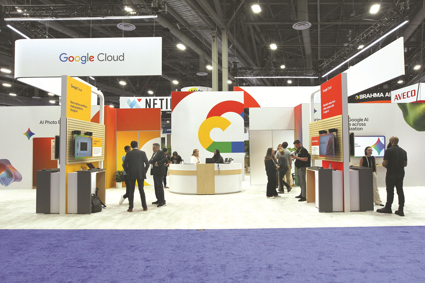 Google Cloud Booth
