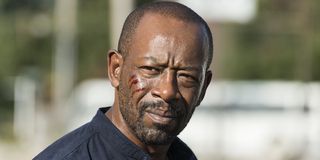 morgan walking dead bloody face