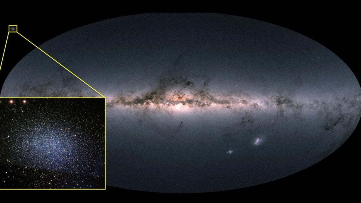 Giant black hole inside a tiny satellite galaxy defies explanation - Livescience.com