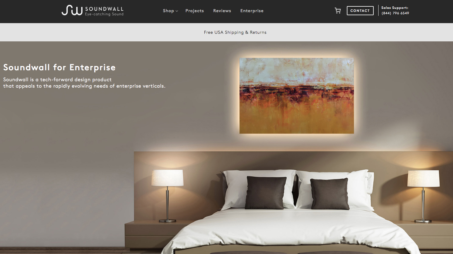 Soundwall uses images to powerful effect