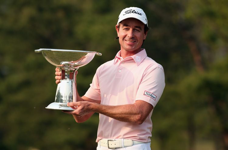 Brett Rumford defends The Championship at Laguna National