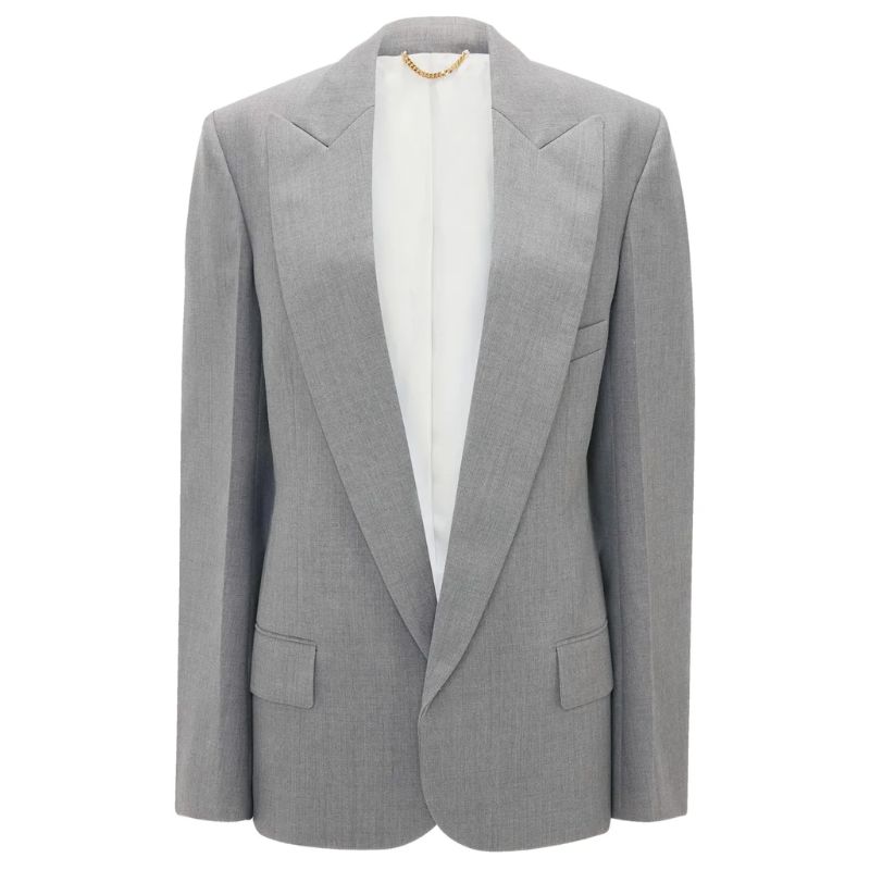 Victoria Beckham sculptural-sleeve jacket cut out 