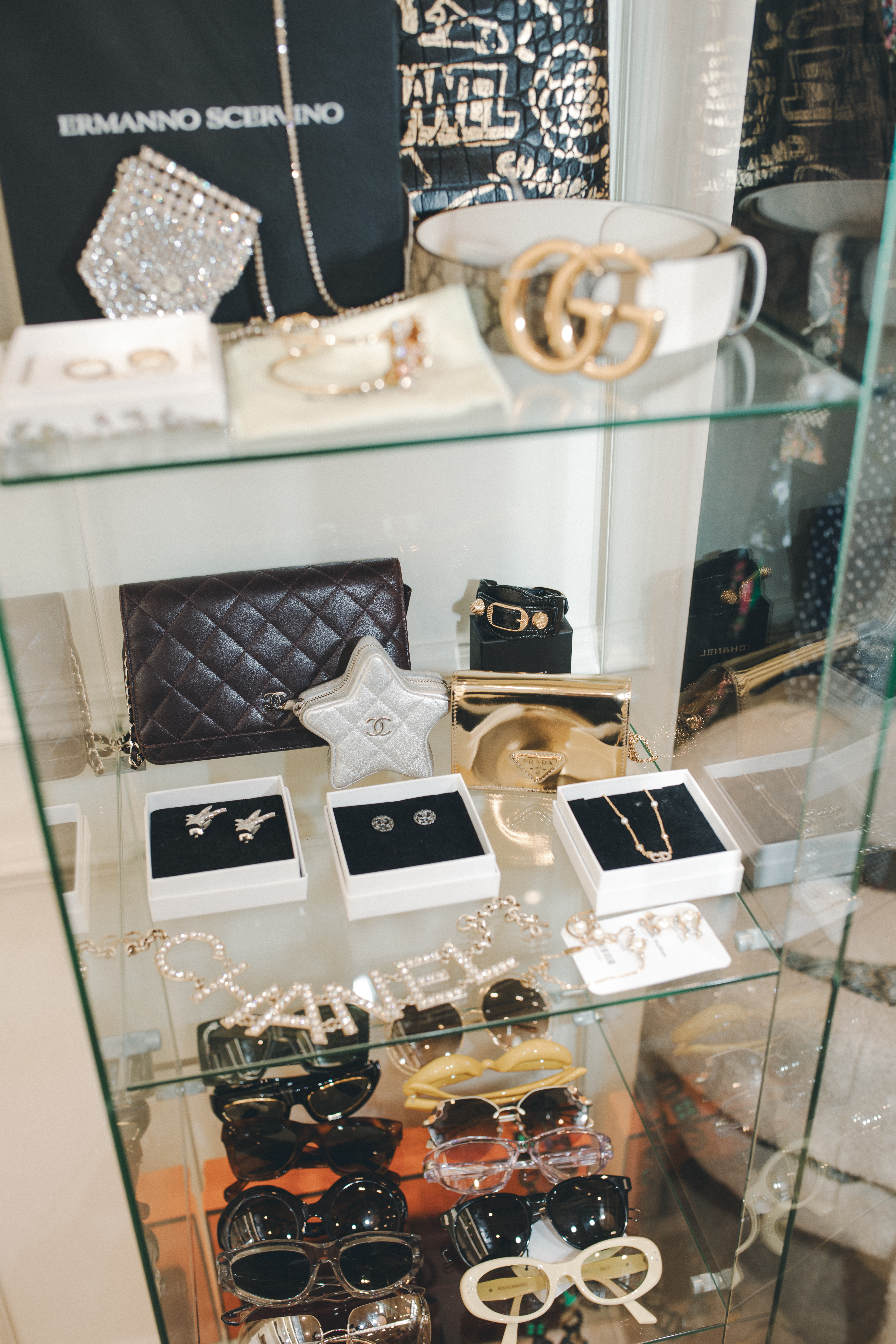 luxury designer items inside the sign of the times london store