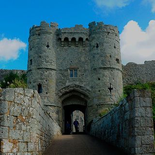 exterior of the castle